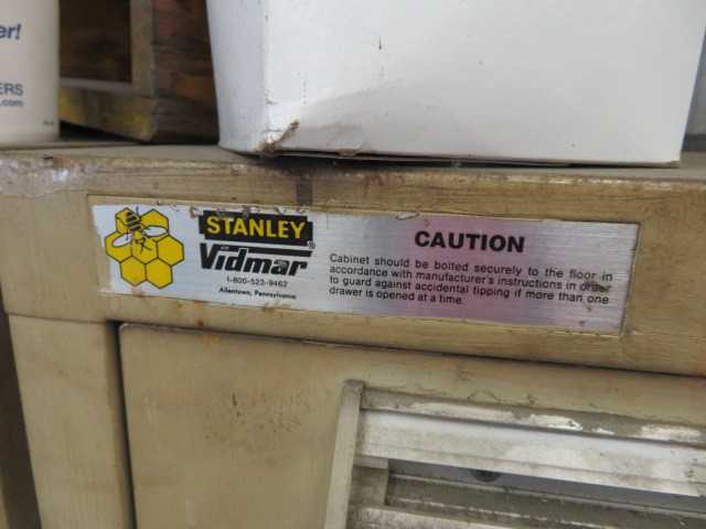 8 Drawer Tool Cabinet with contents - MISCELLANEOUS