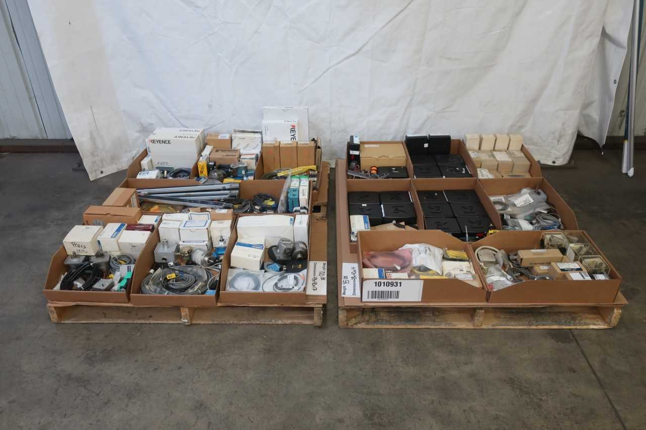 2 PALLETS OF ASSORTED SENSORS - INSTRUMENTATION