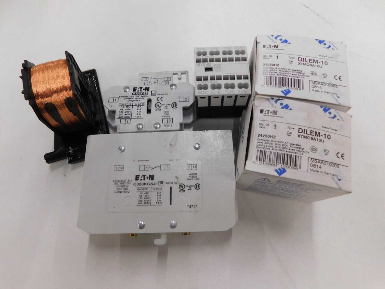 Lot of Quantity 6x Contactors/Contacts - CONTACTORS