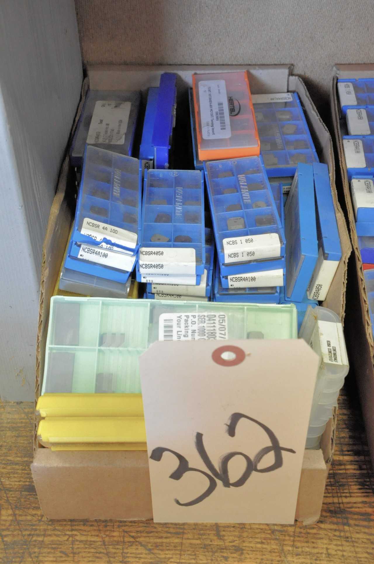 Lot-Packaged Carbide Inserts in (1) Box - ELECTRIC POWER TOOLS