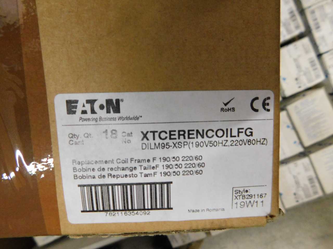 Lot of 1 Box Filled with Coils - AUTOMATION & CONTROLS
