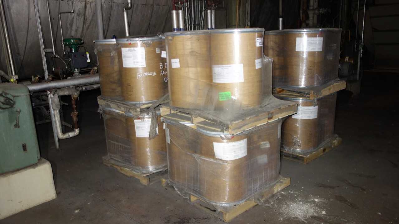 12 PALLETS OF ASSORTED SIEMENS INERT RESIN BARREL - MISCELLANEOUS