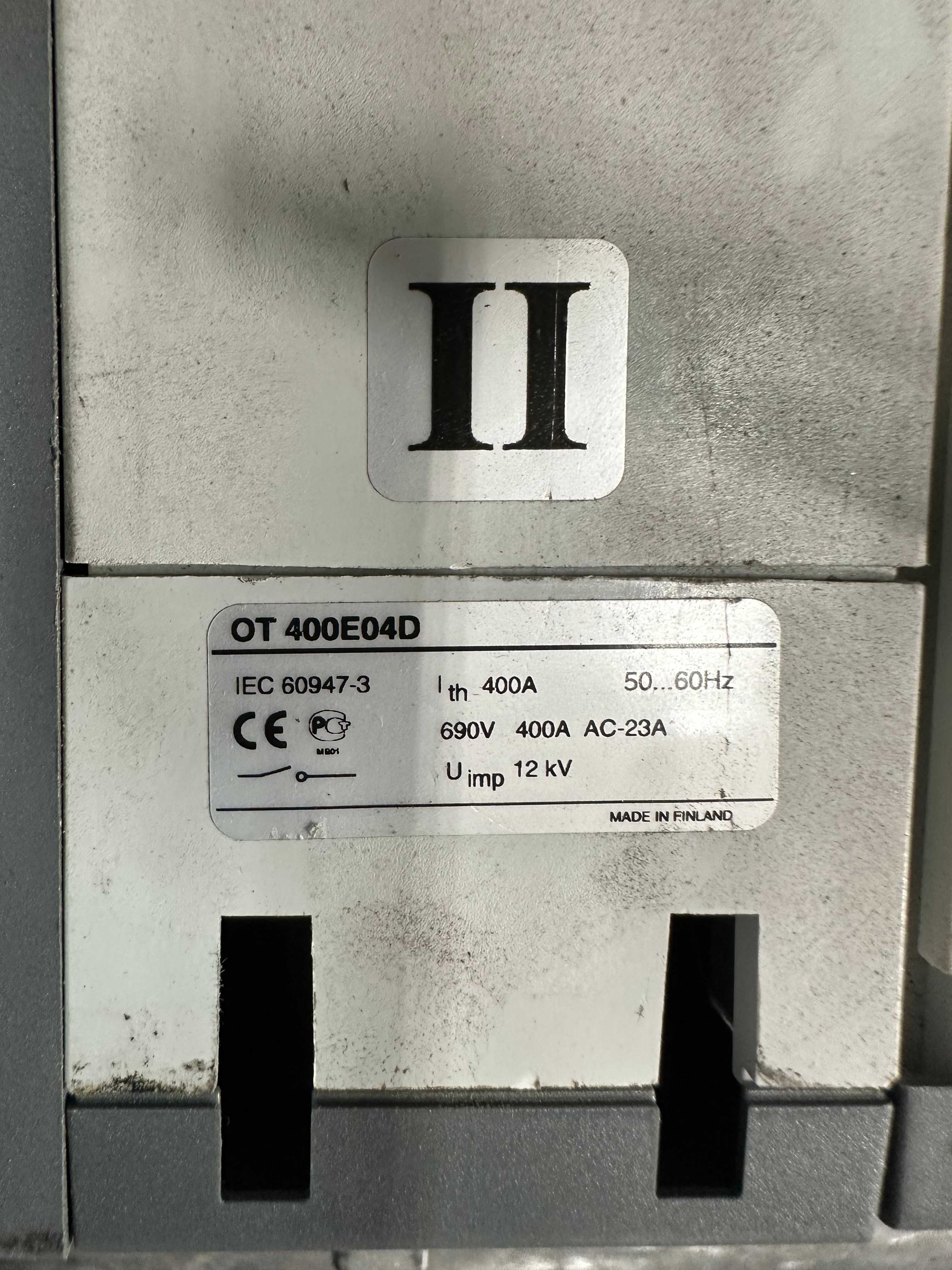 BULK LOT OF ABB DISCONNECT SWITCHES QTY 4 - DISCONNECT SWITCHES