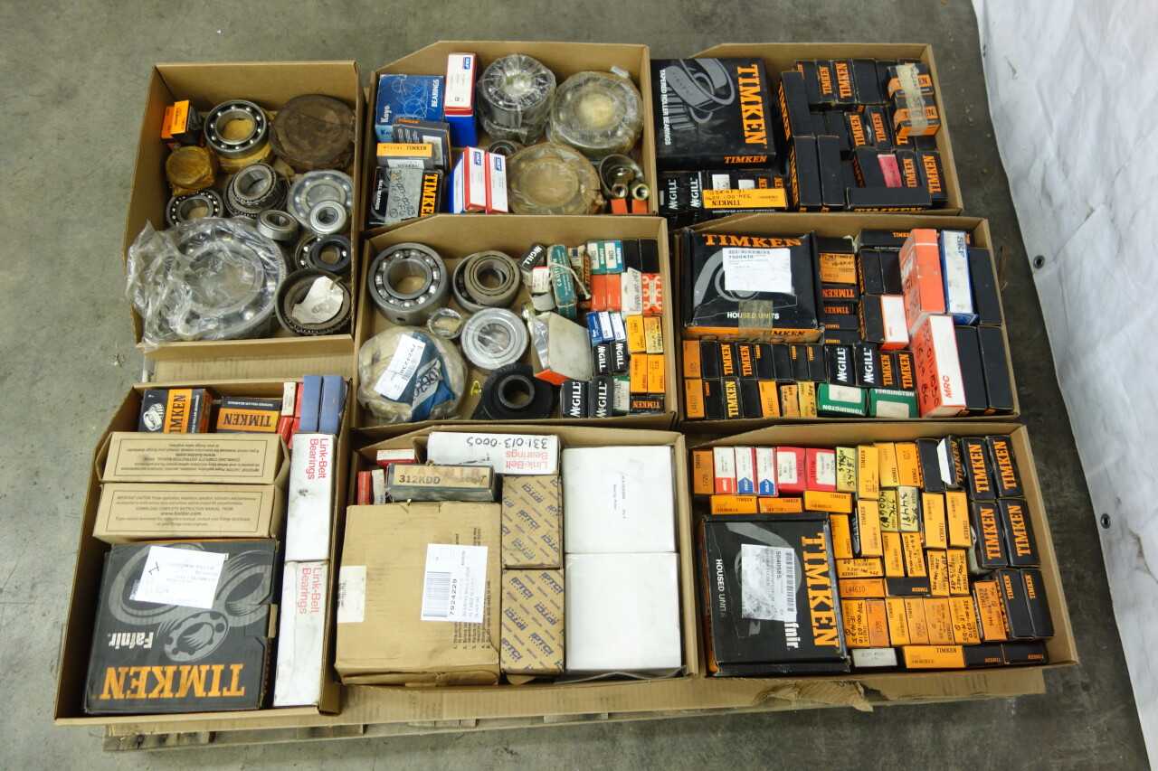 PALLET OF ASSORTED BEARINGS - BEARINGS
