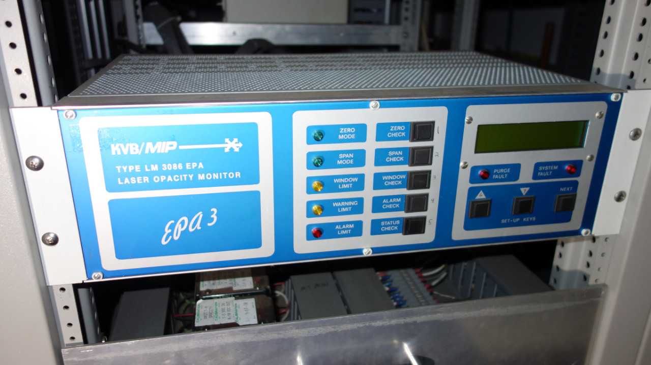 CONTENTS OF RACK, THERMO, ESC, TELEDYNE ANALYZERS - ANALYZER
