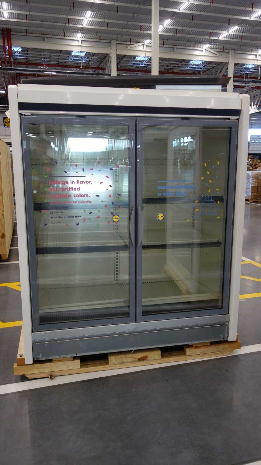 AHT VENTO GREEN MC FREEZE 156 2 DOOR MULTI-SHELF CHEST CAKE FREEZER 1.050W 208-240V-AC - 