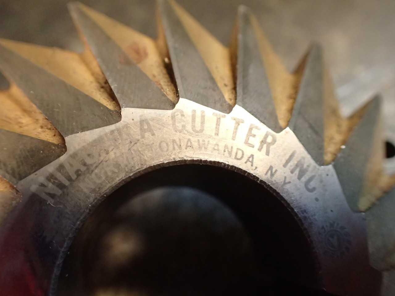 Niagara 26.565 Degree Per Side Double Angle Milling Cutter 1-1/4 Horizontal Bore - MILLING TOOLS