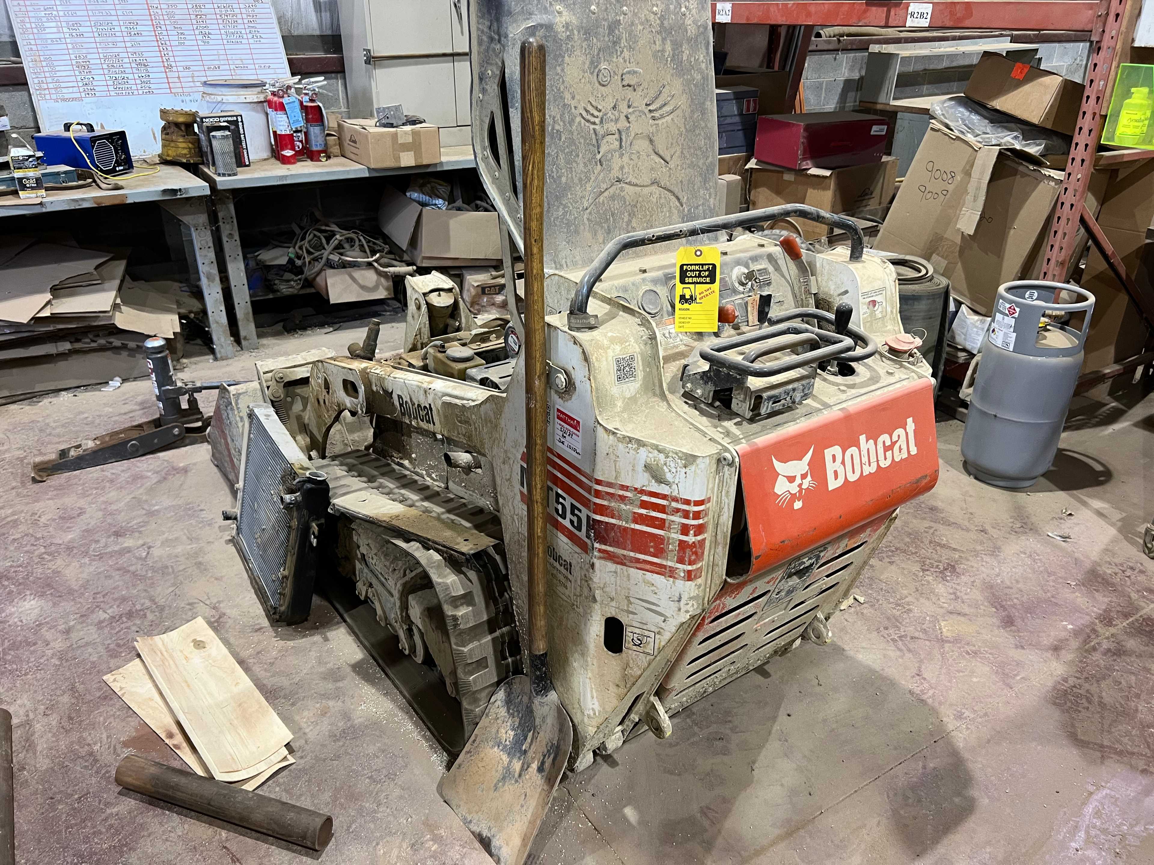 2007 BOBCAT MT55 WALK BEHIND SKID STEER LOADER