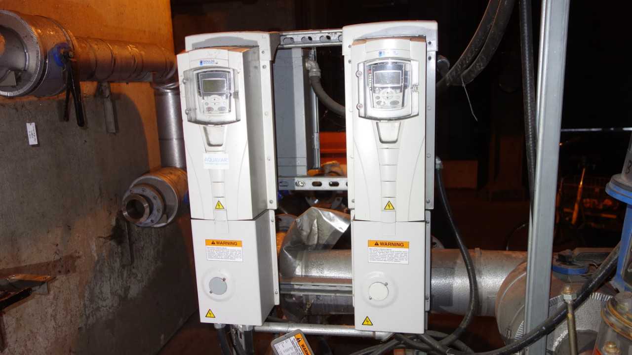 LOT OF 2 ABB ACS550 7.5HP 480V-AC MOTOR DRIVE - MOTOR DRIVES