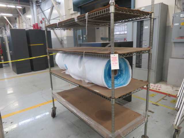 Rack on Wheels and contents - MISCELLANEOUS