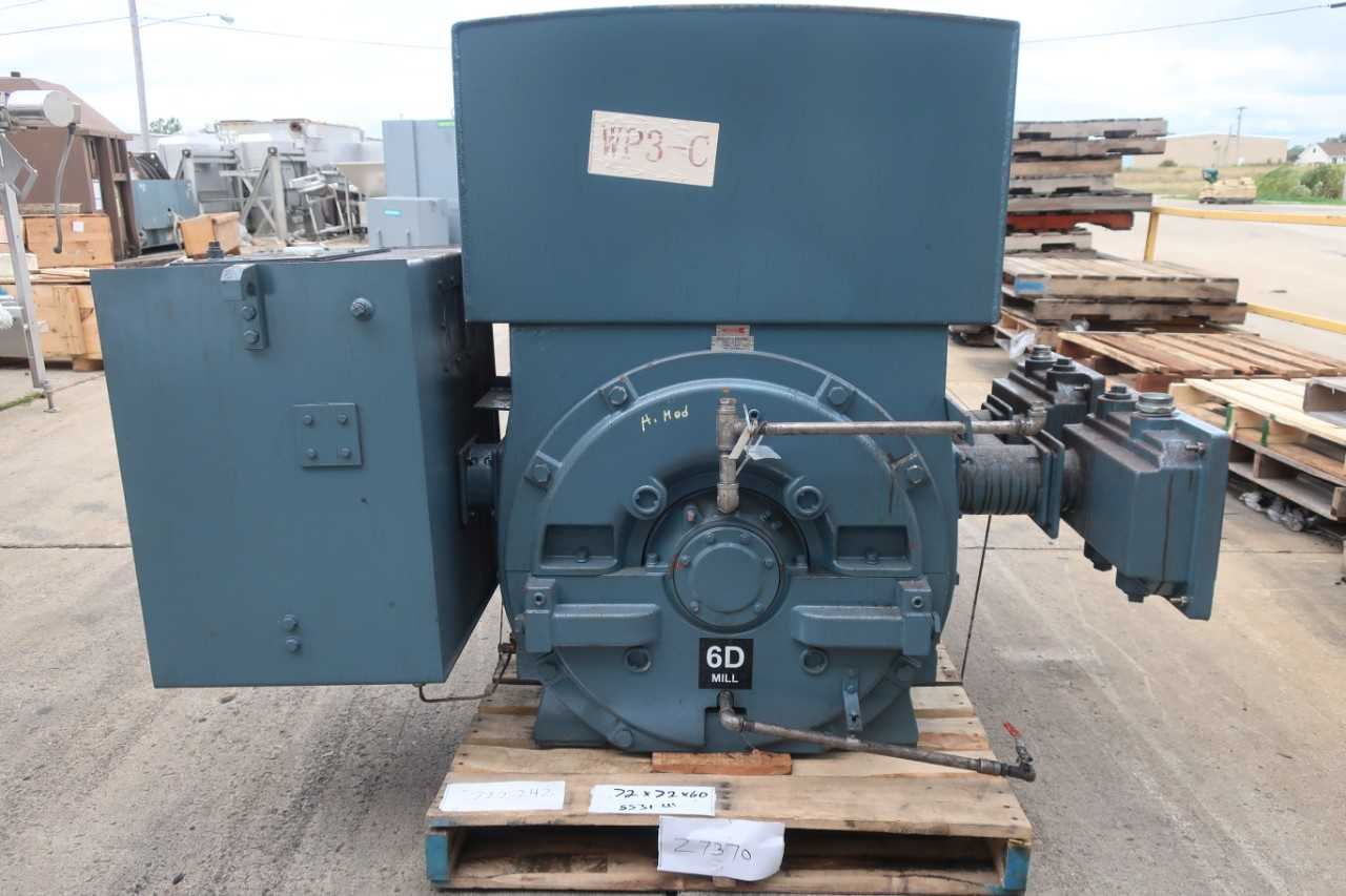 SIEMENS TYPE CG INDUCTION MOTOR 2300V-AC 588Z 400HP 3PH 889RPM - ELECTRIC MOTORS