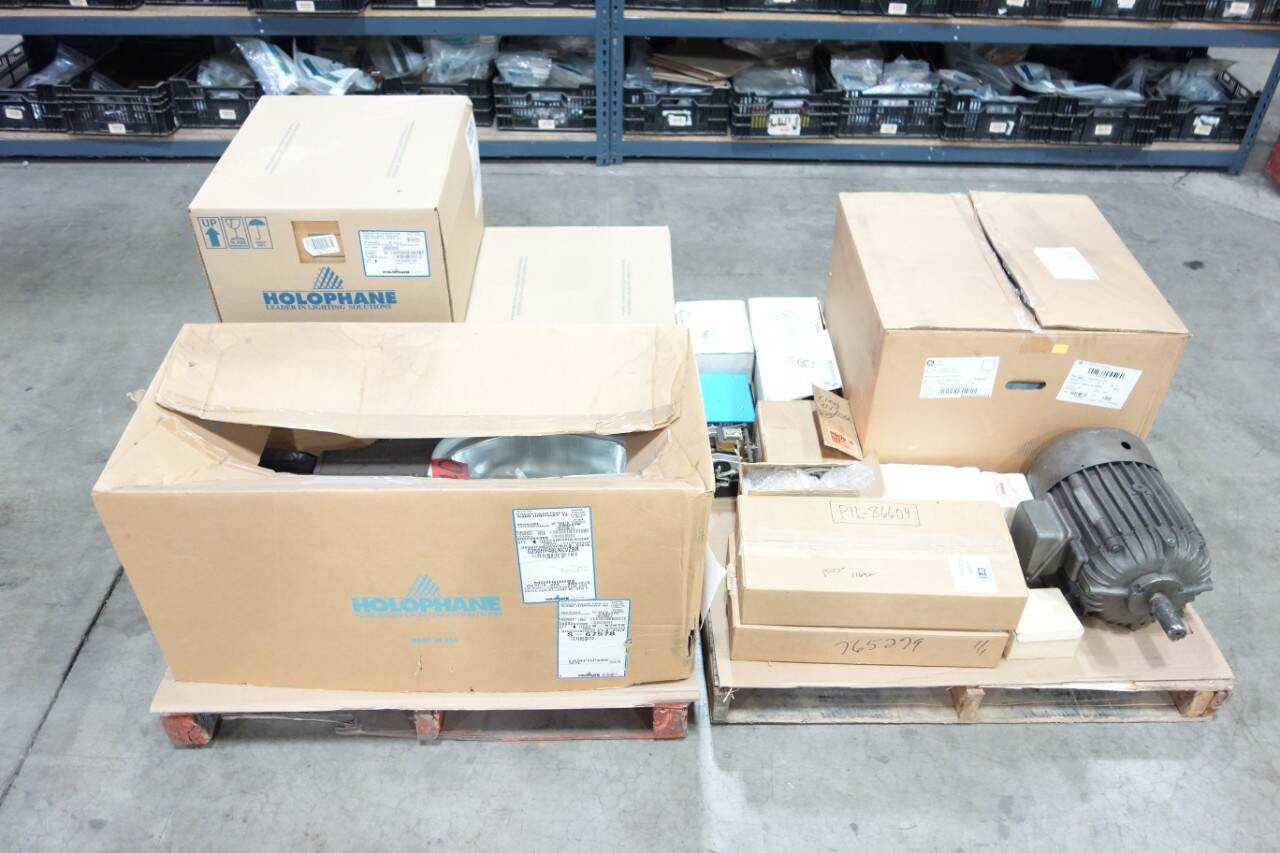 2 PALLETS OF ASSORTED ELECTRICAL - ELECTRICAL COMPONENTS