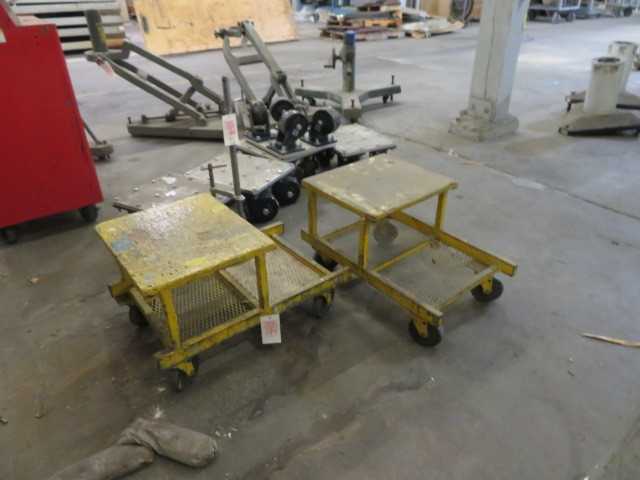 Metal Carts (2) Lot - MISCELLANEOUS