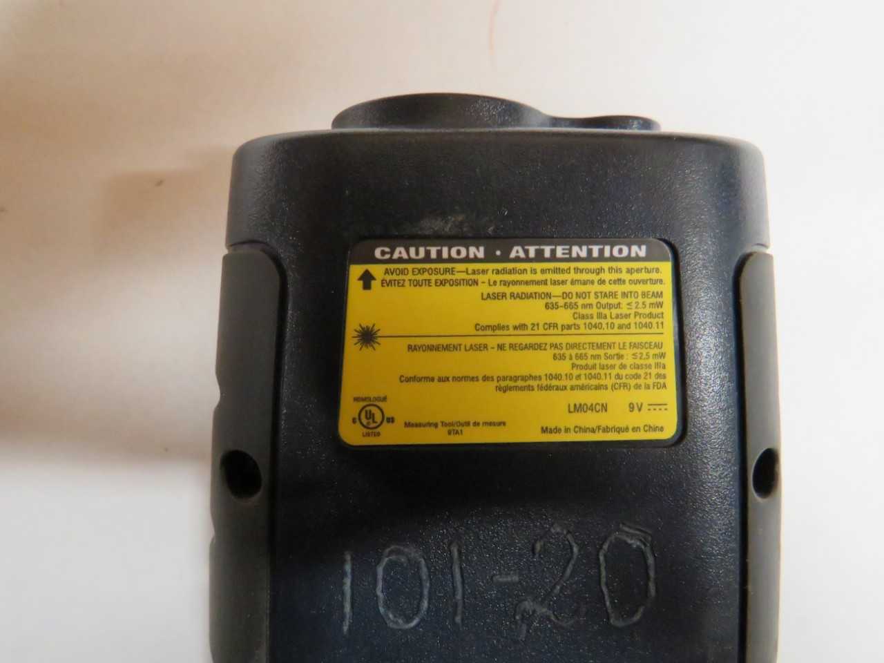 MASTERCRAFT LM04CN HAWKEYE LASER - ELECTRIC POWER TOOLS