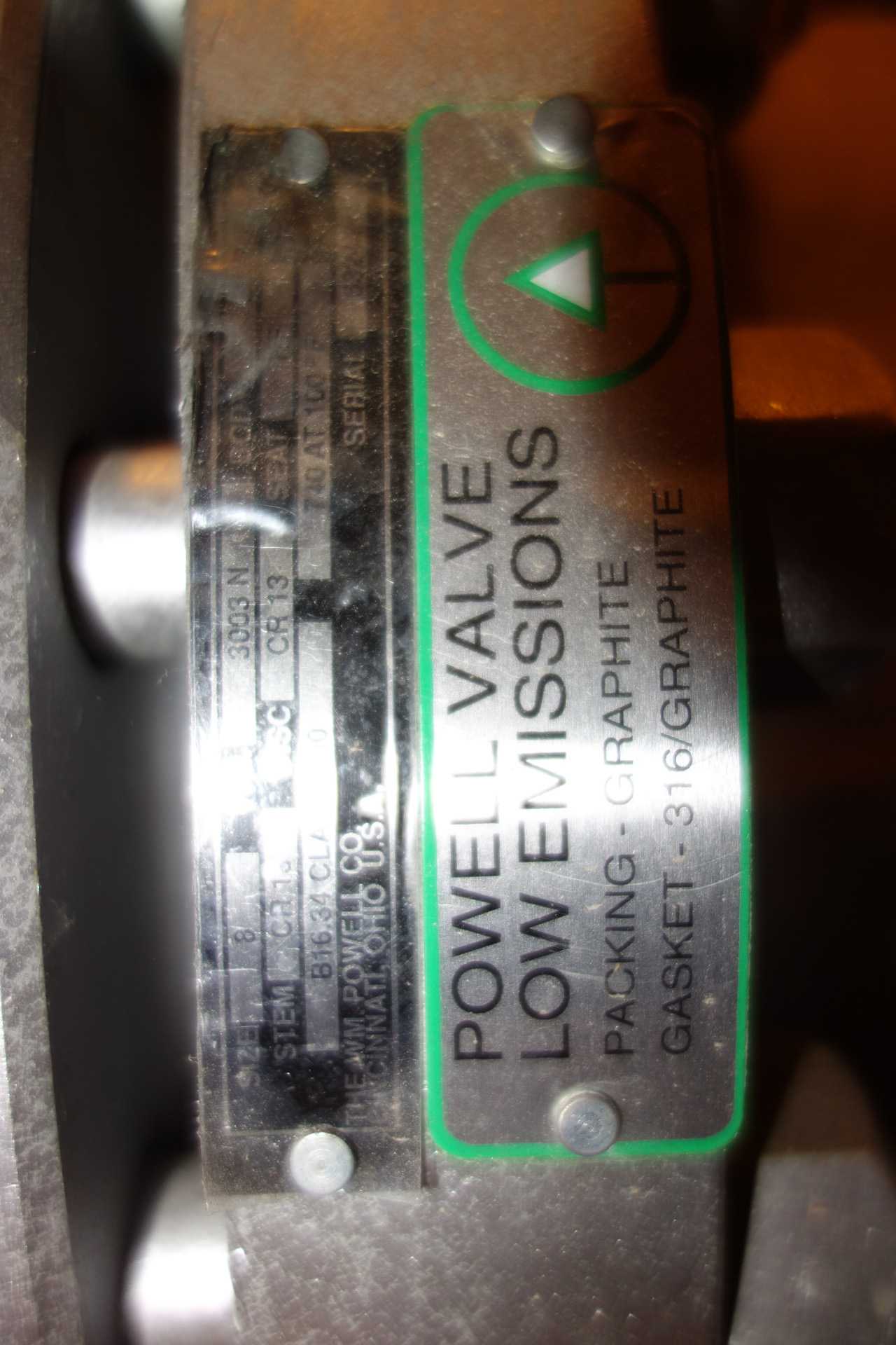 POWELL 8IN 300 STEEL WEDGE GATE VALVE - VALVES