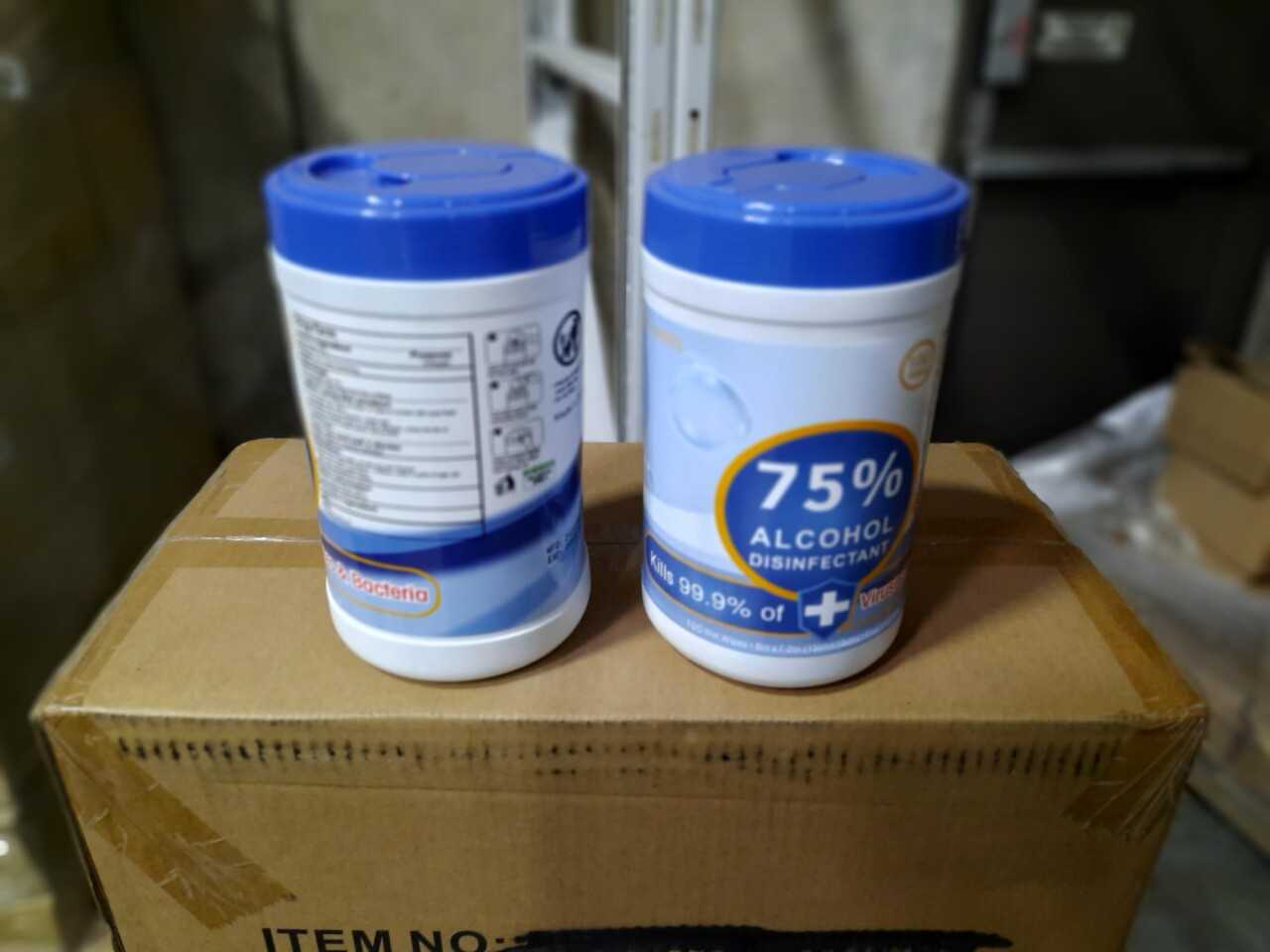 Alcohol Disinfectant Wipes - PALLET JACKS