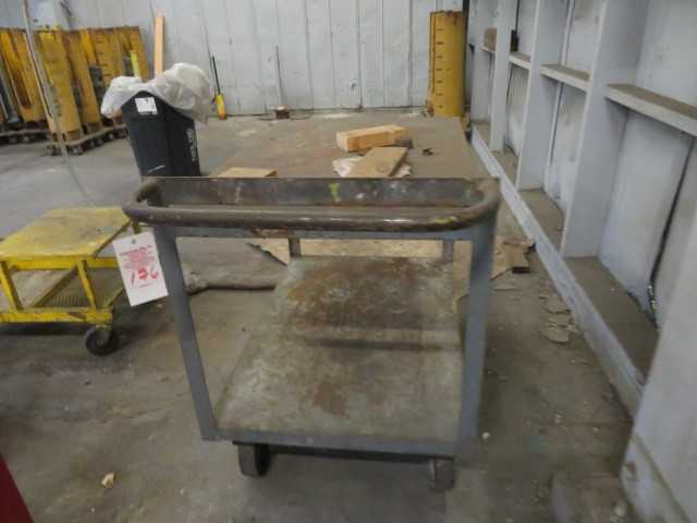 Metal Cart, no contents - MISCELLANEOUS