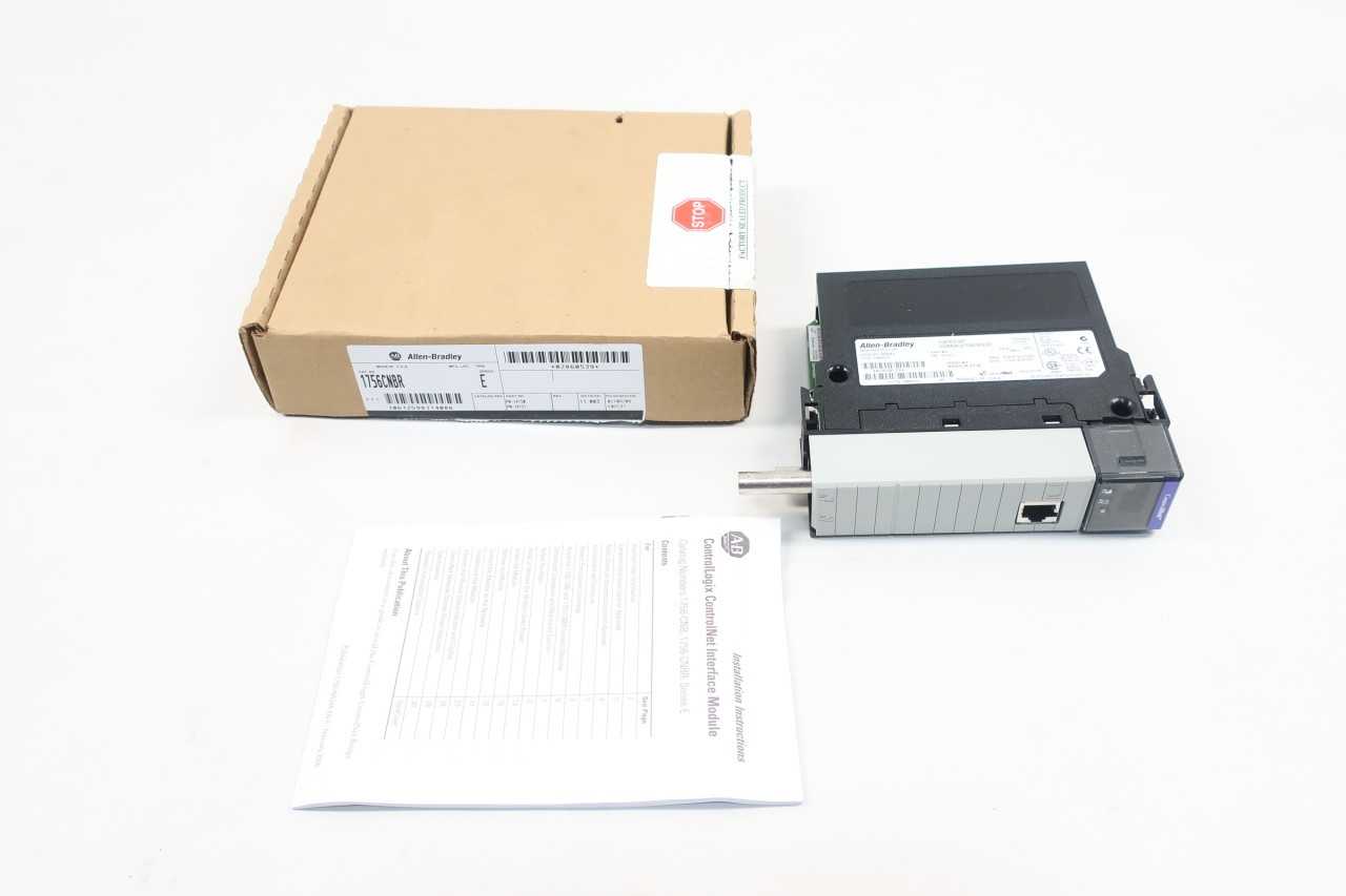 NEW ALLEN BRADLEY 1756-CNBR CONTROLLOGIX COMMUNICATION BRIDGE SER E - AUTOMATION & CONTROLS