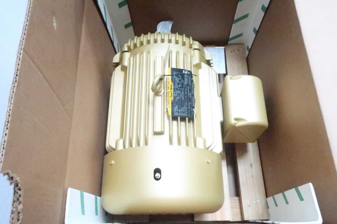 BALDOR EM2402T 284T 3PH 10HP 880RPM 1-7/8IN 230/460V-AC AC MOTOR - ELECTRIC MOTORS