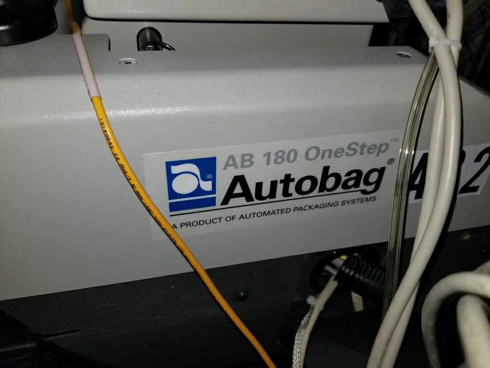Autobag AB180 One Step Automatic Bagging Machine - MATERIAL HANDLING