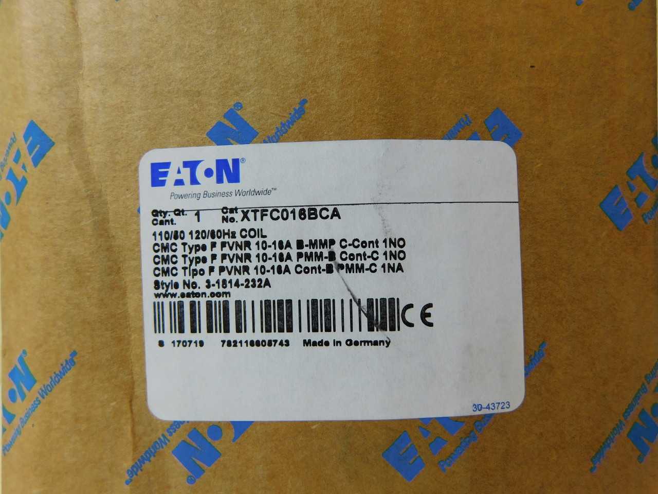 Quantity of 2x XTFC016BCA Motor Operators - ELECTRIC MOTORS