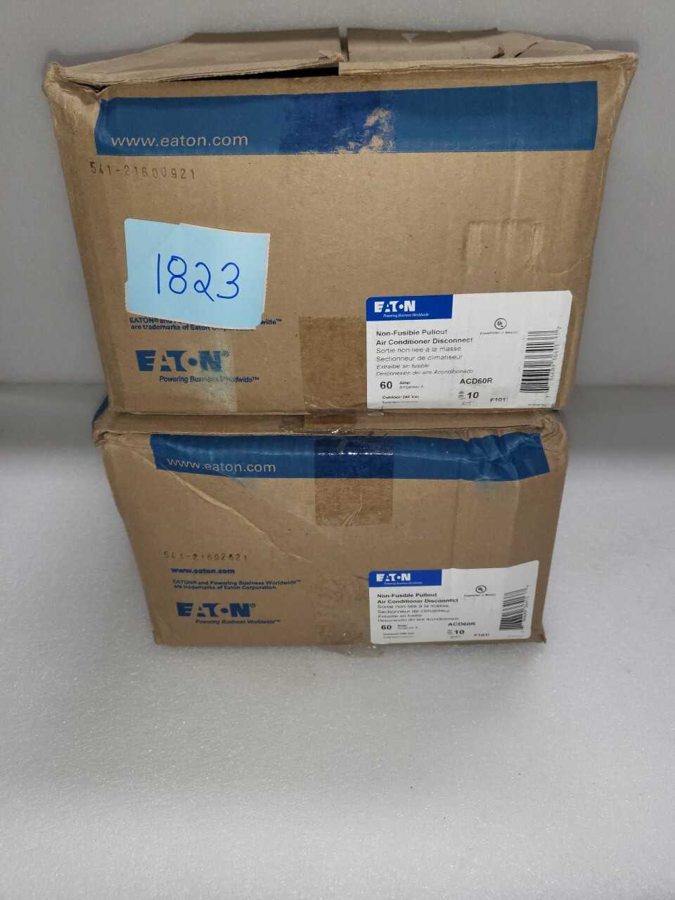 Eaton Non-Fusible Pullout Air conditioner disconnect - AIR CONDITIONER