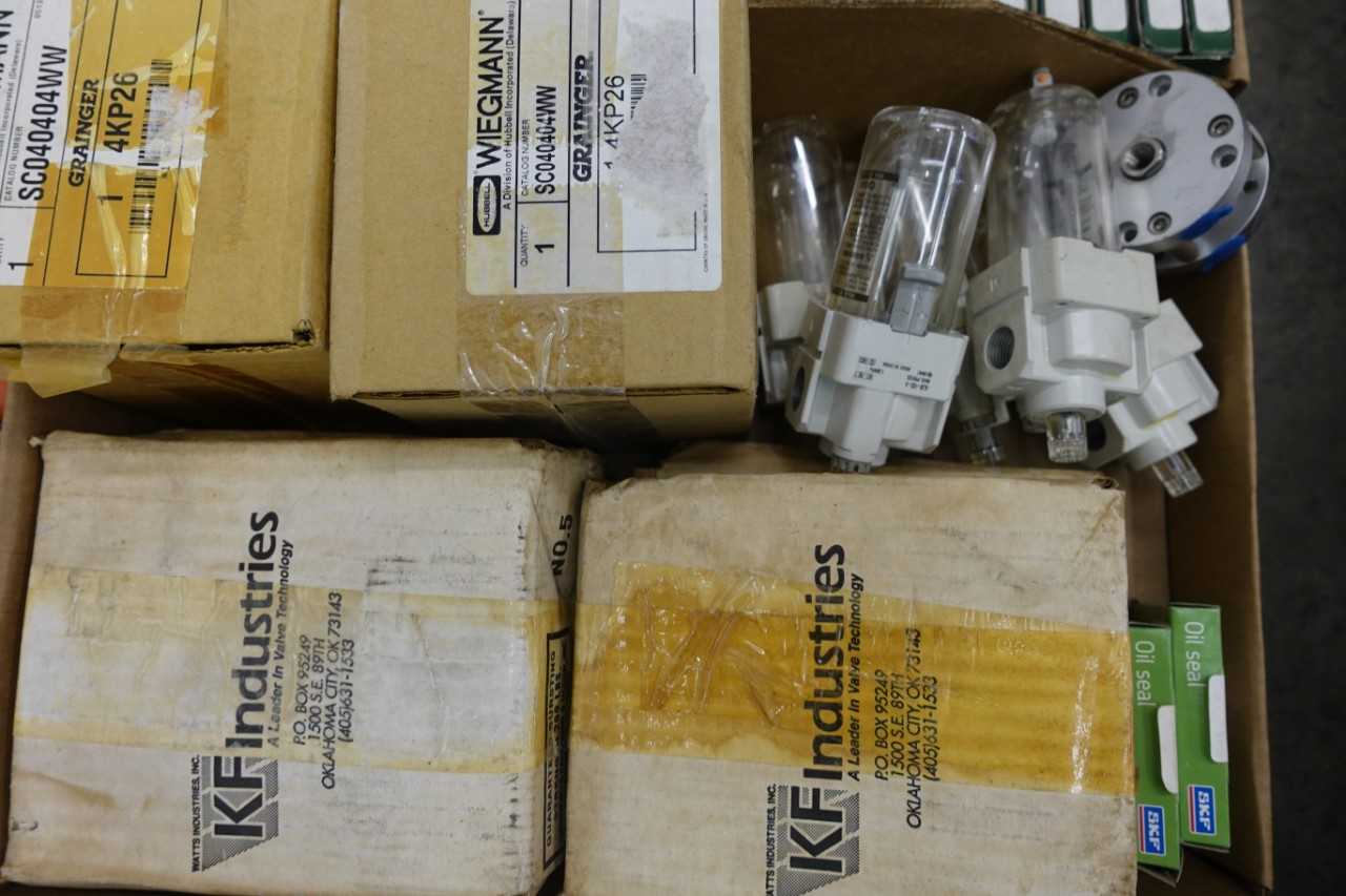 4 PALLETS OF ASSORTED MRO - INDUSTRIAL PARTS
