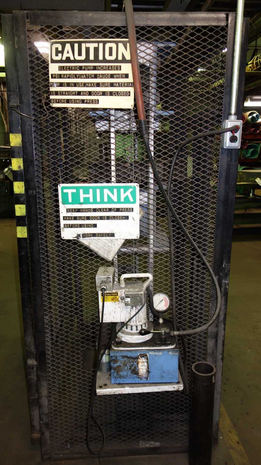 OTC MODEL A SERIES Y-1000 100 TON HYDRAULIC SHOP PRESS - PRESSES