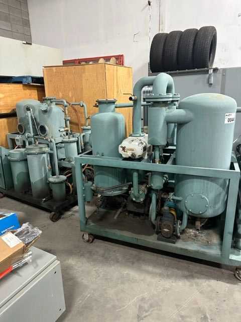 Bulk Lot of Vacuum Insulating Oil Purifiers - QTY 2 - PROCESS EQUIPMENT