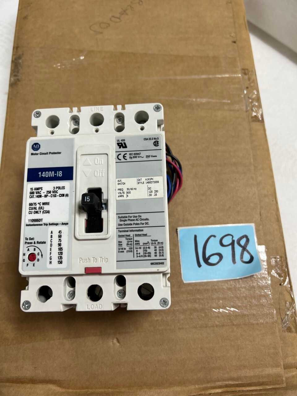CIRCUIT BREAKER - CIRCUIT BREAKERS