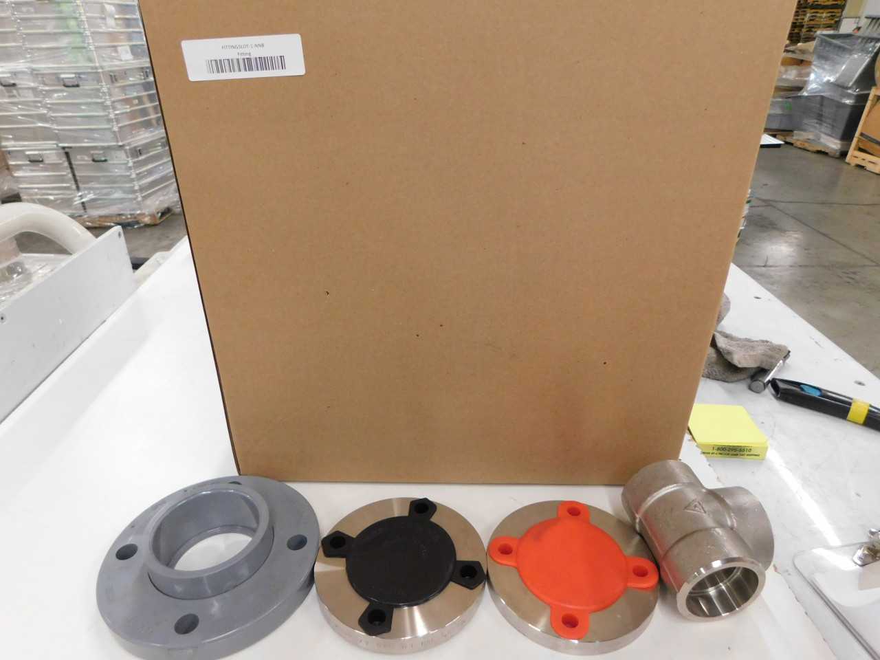 Lot of Quantity 5x Assorted Fittings - PROCESS EQUIPMENT