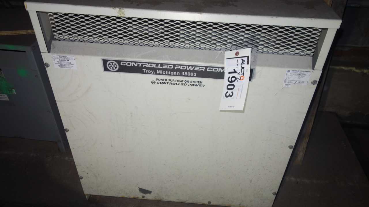 LOT OF 2 ASSORTED 15KVA 480V-AC TRANSFORMERS - CONTROL TRANSFORMERS