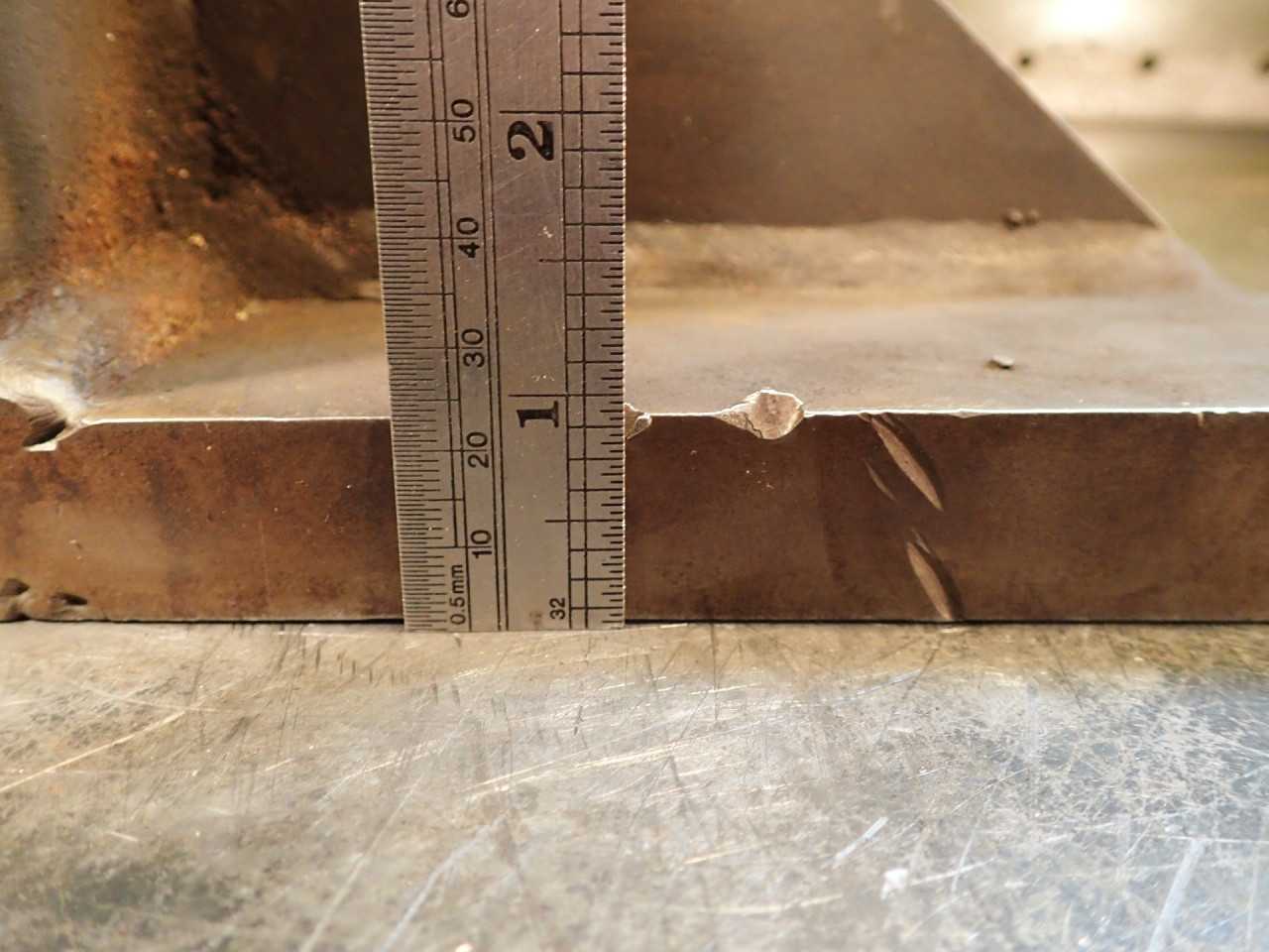10" x 6-7/8" x 5-1/4" Right Angle Mill Milling Set-Up Fixture Plate - END MILLS