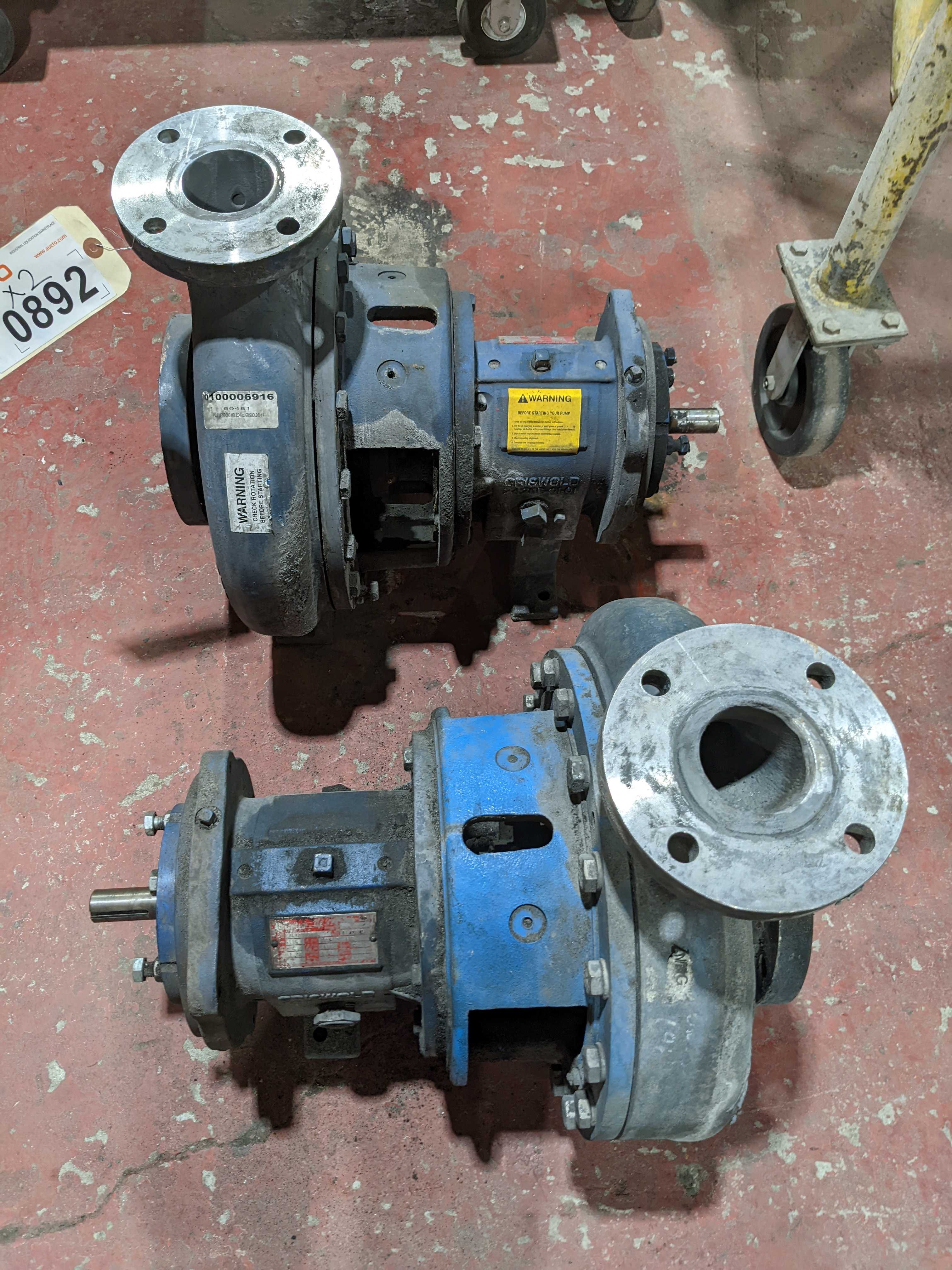 LOT OF TWO PUMPS - PUMPS LOT OF TWO PUMPS - PUMPS