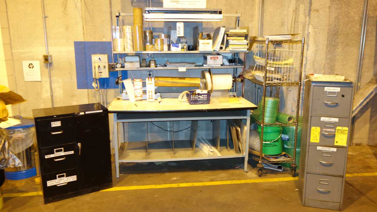 INDUSTRIAL PACKING AND SHIPPING STATION - MACHINING ACCESSORIES & TOOLING