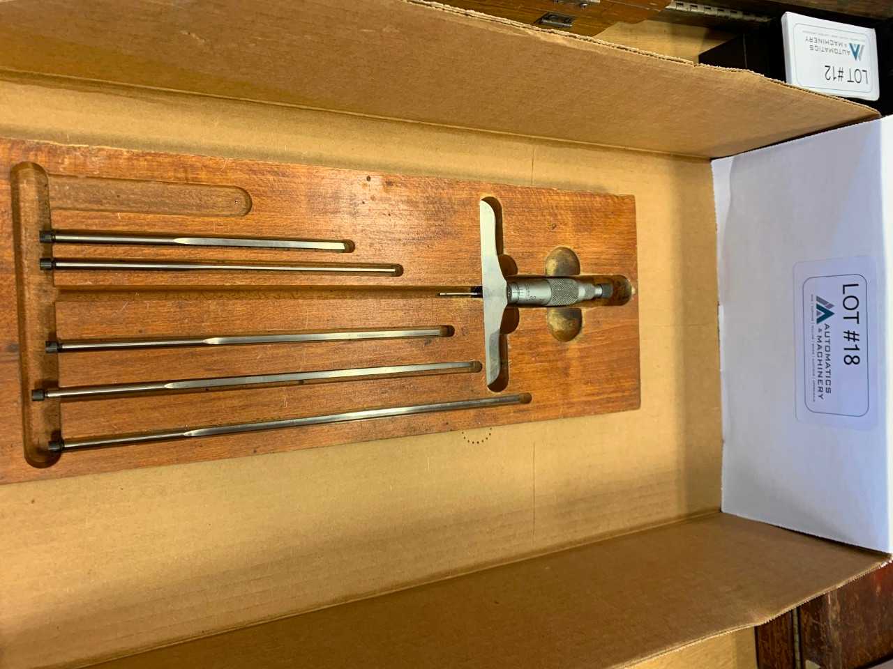 Starrett Depth Micrometer - ELECTRIC POWER TOOLS