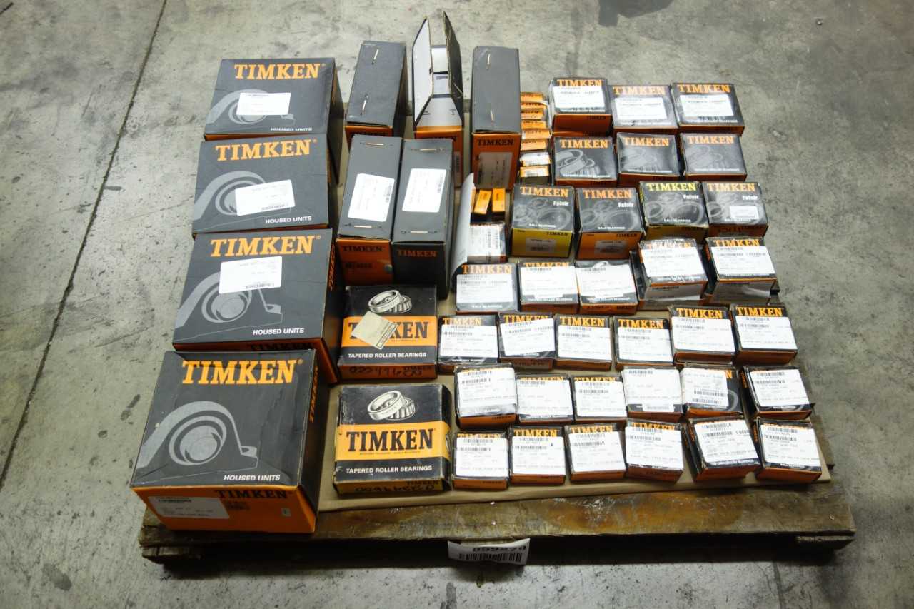 PALLET OF ASSORTED TIMKEN BEARINGS - BEARINGS