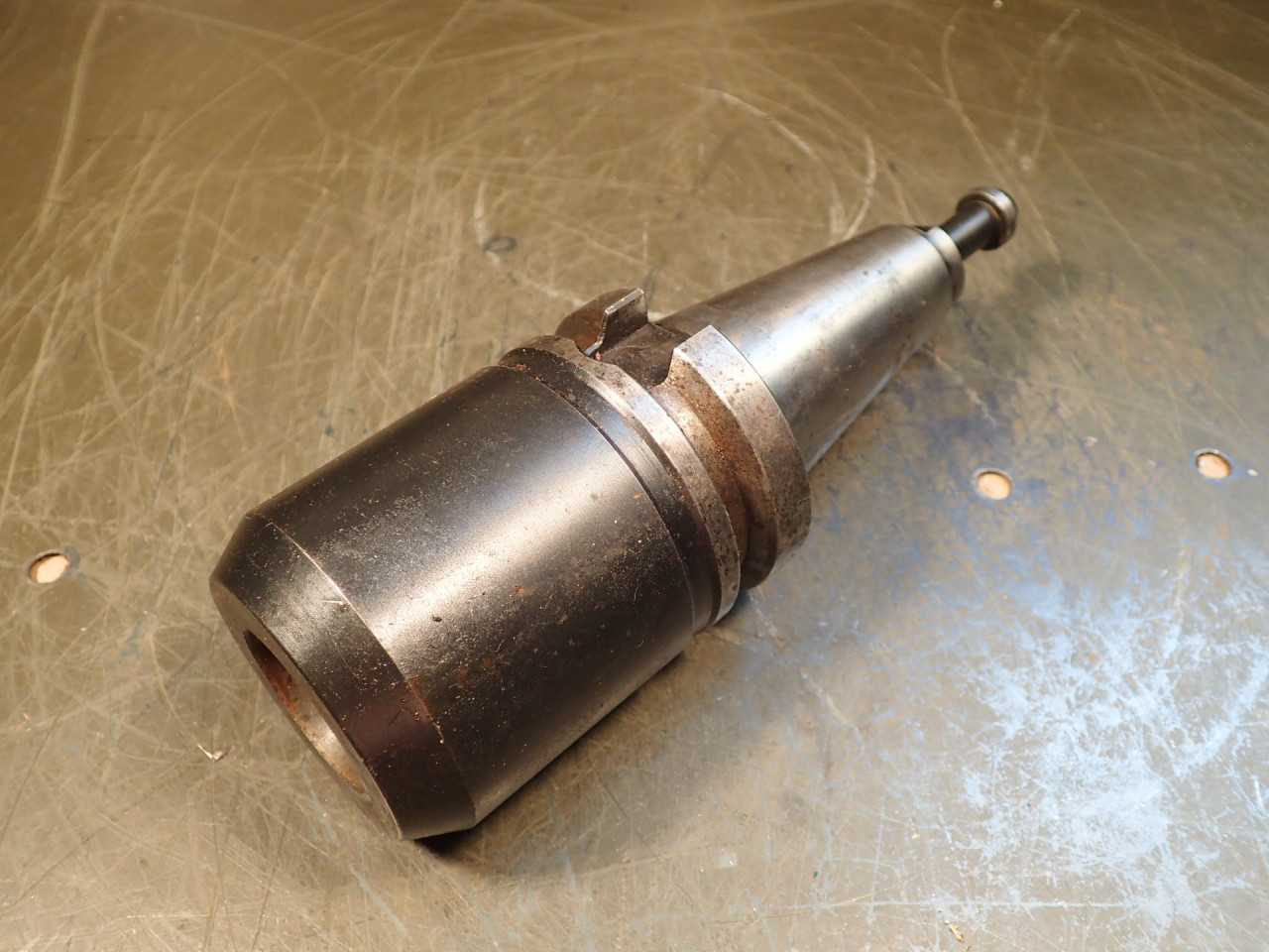 Lyndex 1-1/4" End Mill Milling Tool Holder: 90mm Projection, BT-40 Taper Shank - MACHINING ACCESSORIES & TOOLING