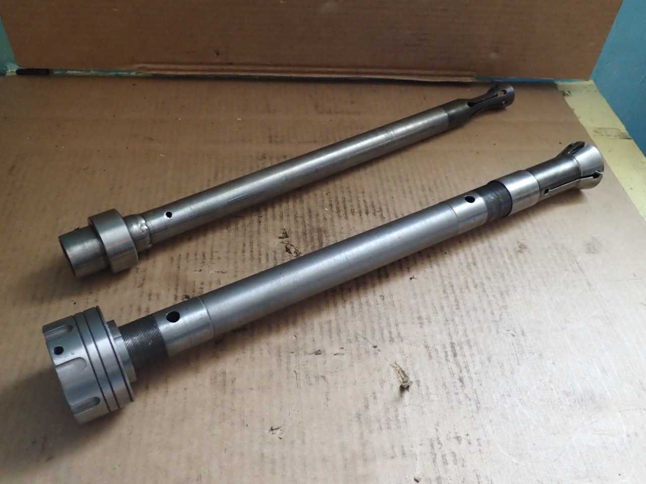 Cone Conomatic 1" Collet Draw Bar & Pusher Bar for 1" New Britain Collets - MACHINING ACCESSORIES & TOOLING
