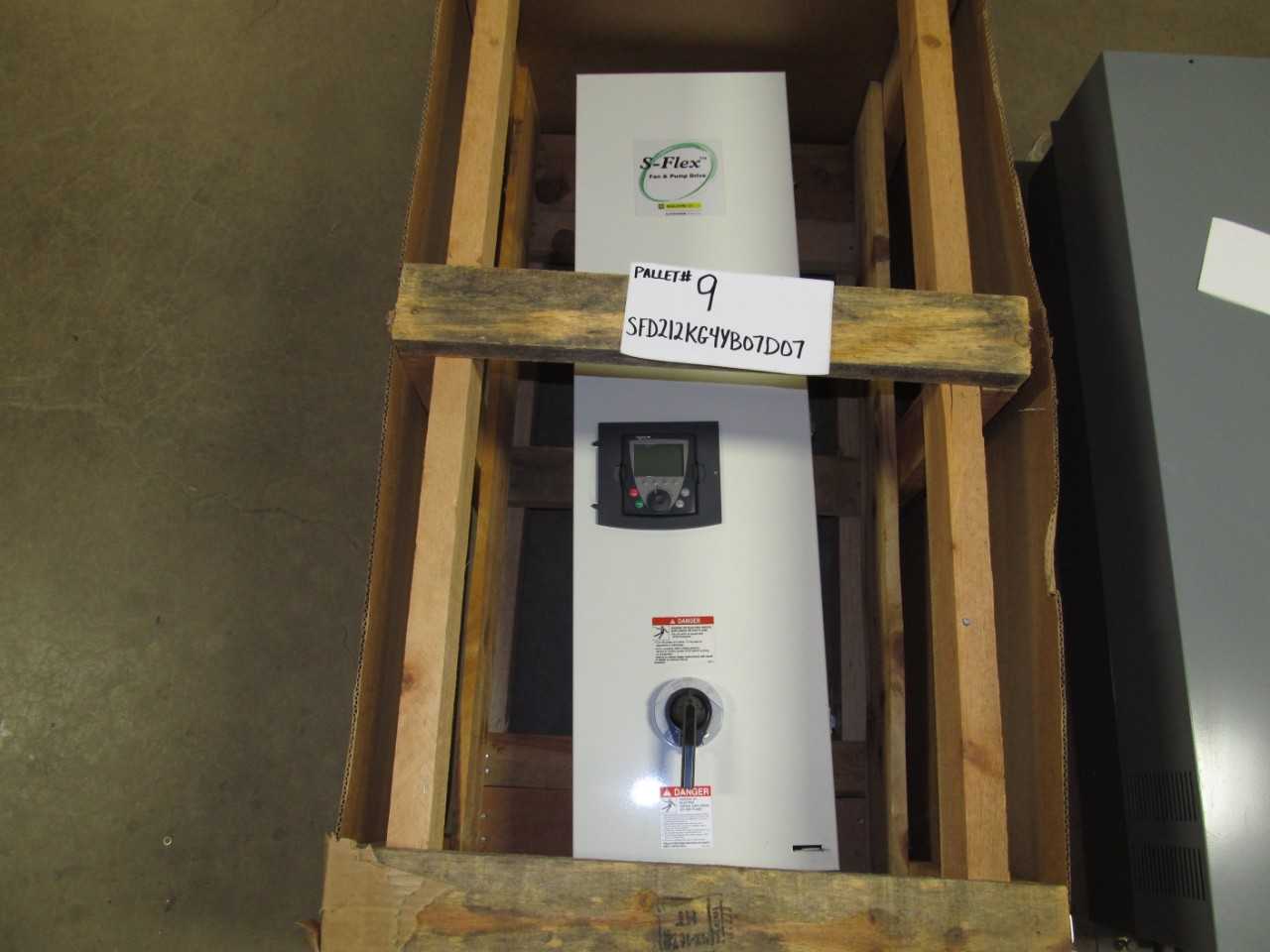 Lot of Square D SFD212KG4YB07D07 20HP, 460VAC Variable Frequency Drive - MOTOR DRIVES