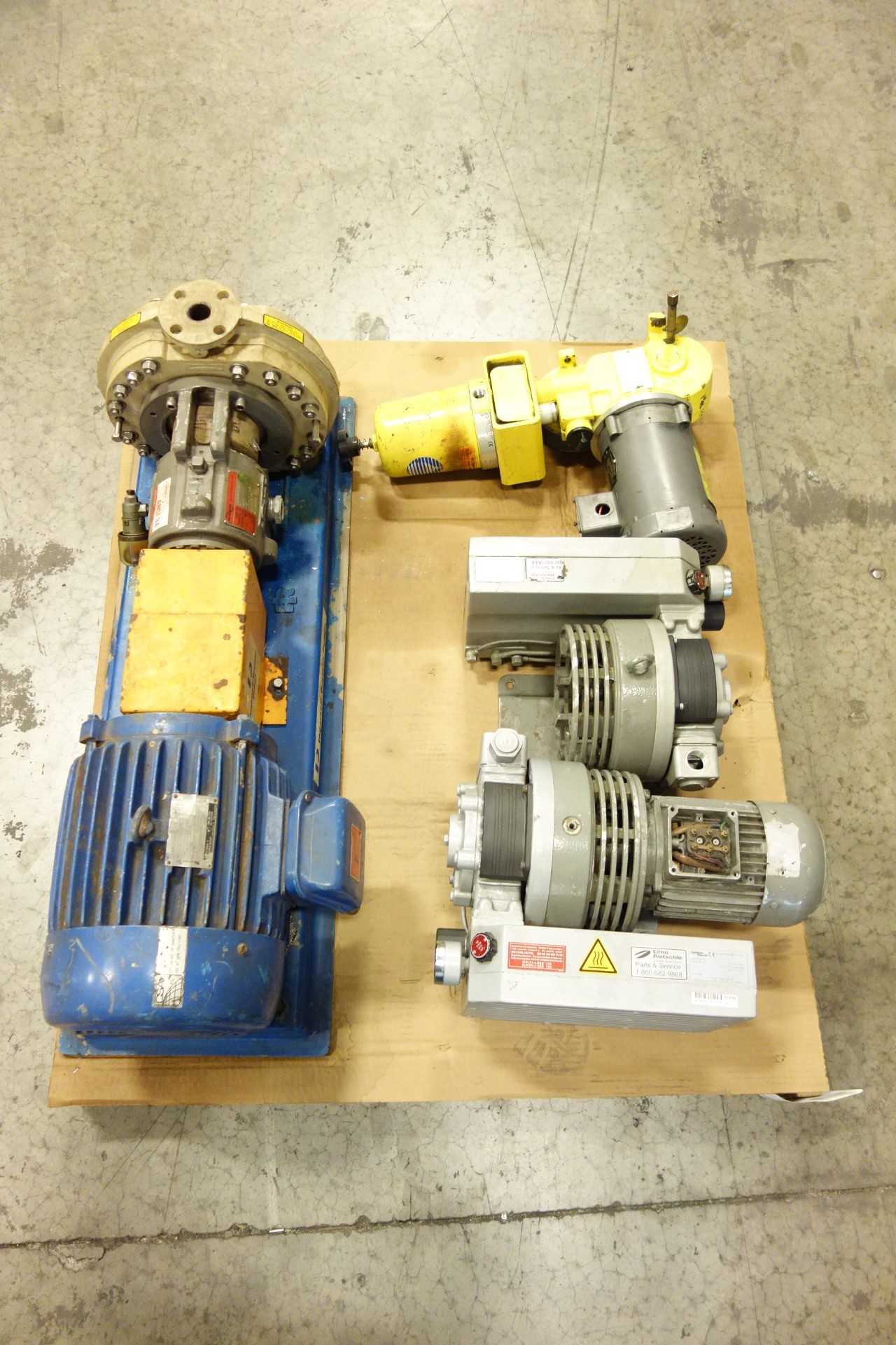 1 PALLET OF ASSORTED PUMPS - PUMPS
