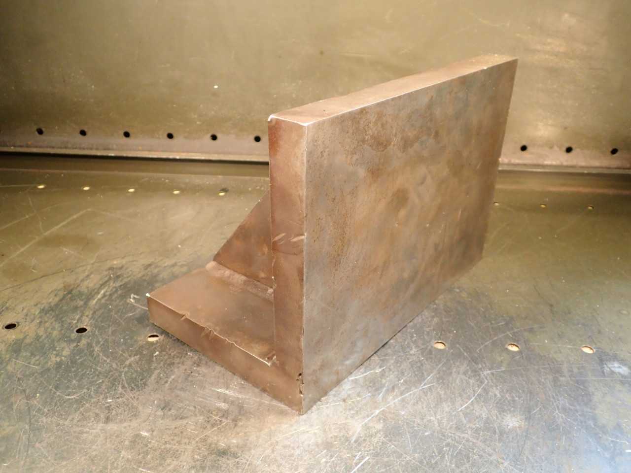 10" x 6-7/8" x 5-1/4" Right Angle Mill Milling Set-Up Fixture Plate - END MILLS