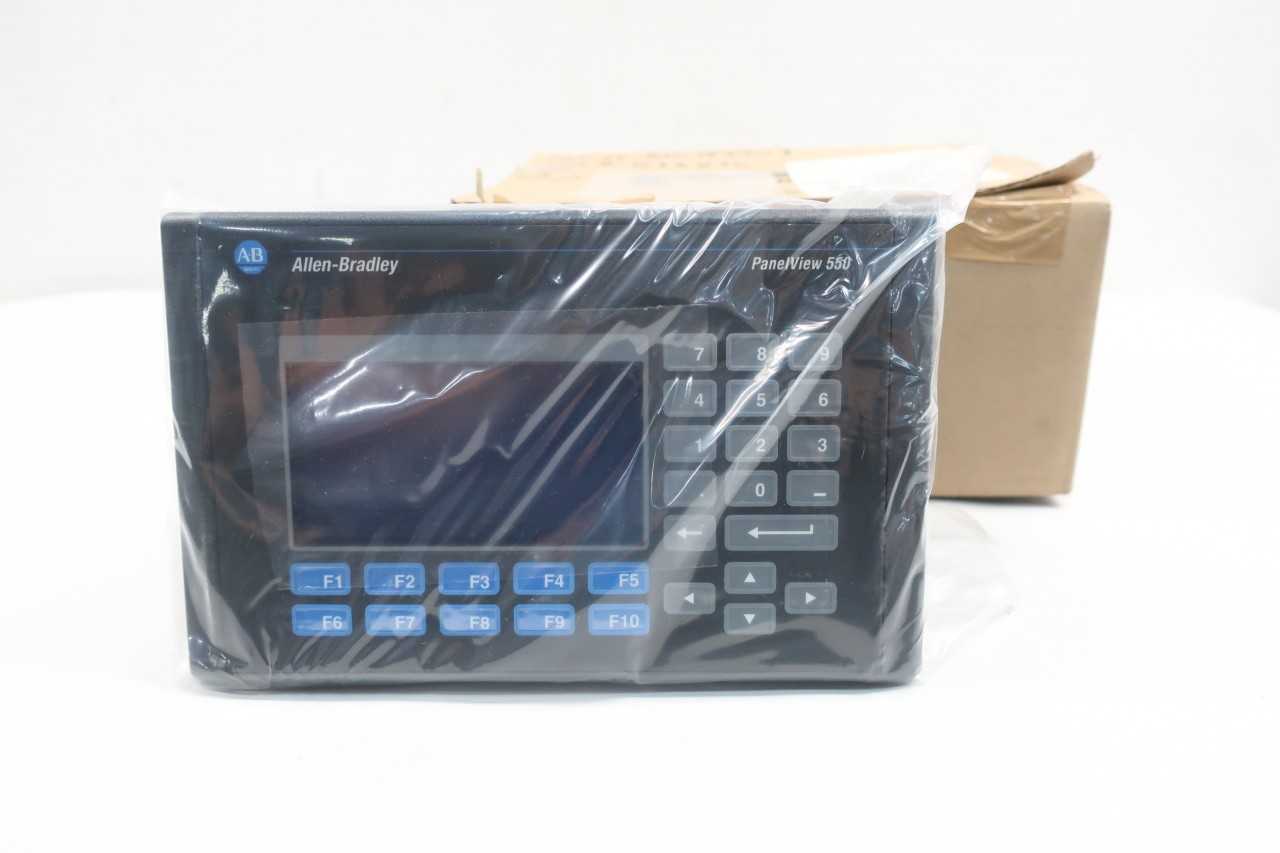 ALLEN BRADLEY 2711-K5A8L1 PANELVIEW 550 OPERATOR INTERFACE - AUTOMATION & CONTROLS