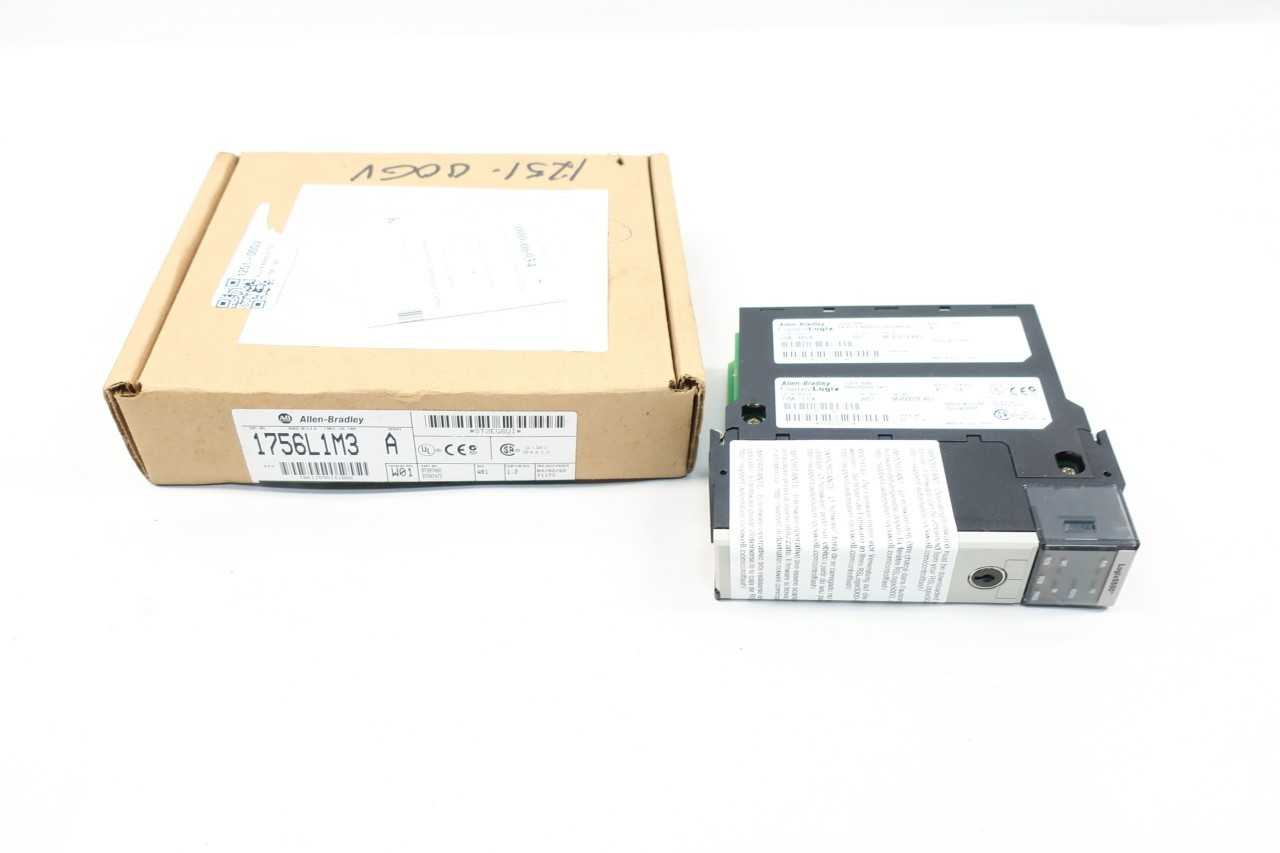 ALLEN BRADLEY 1756-L1M3 CONTROLLOGIX SER A PROCESSOR MODULE - AUTOMATION & CONTROLS