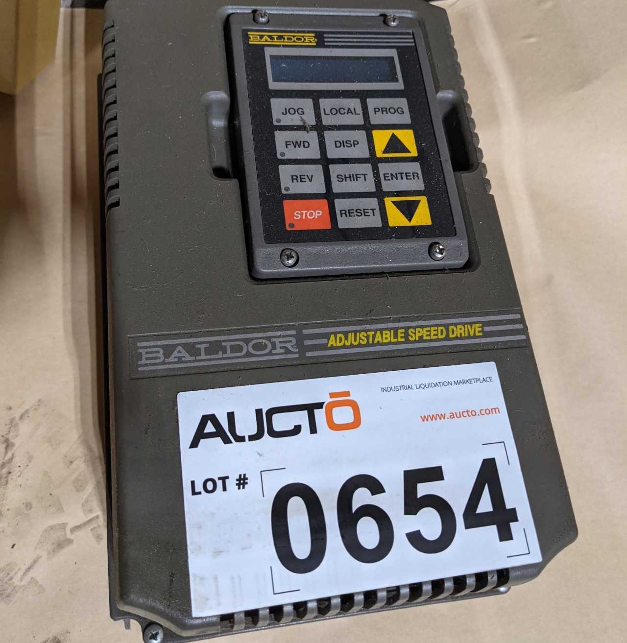 BALDOR ADJUSTABLE SPEED DRIVE - MISCELLANEOUS BALDOR ADJUSTABLE SPEED DRIVE - MISCELLANEOUS