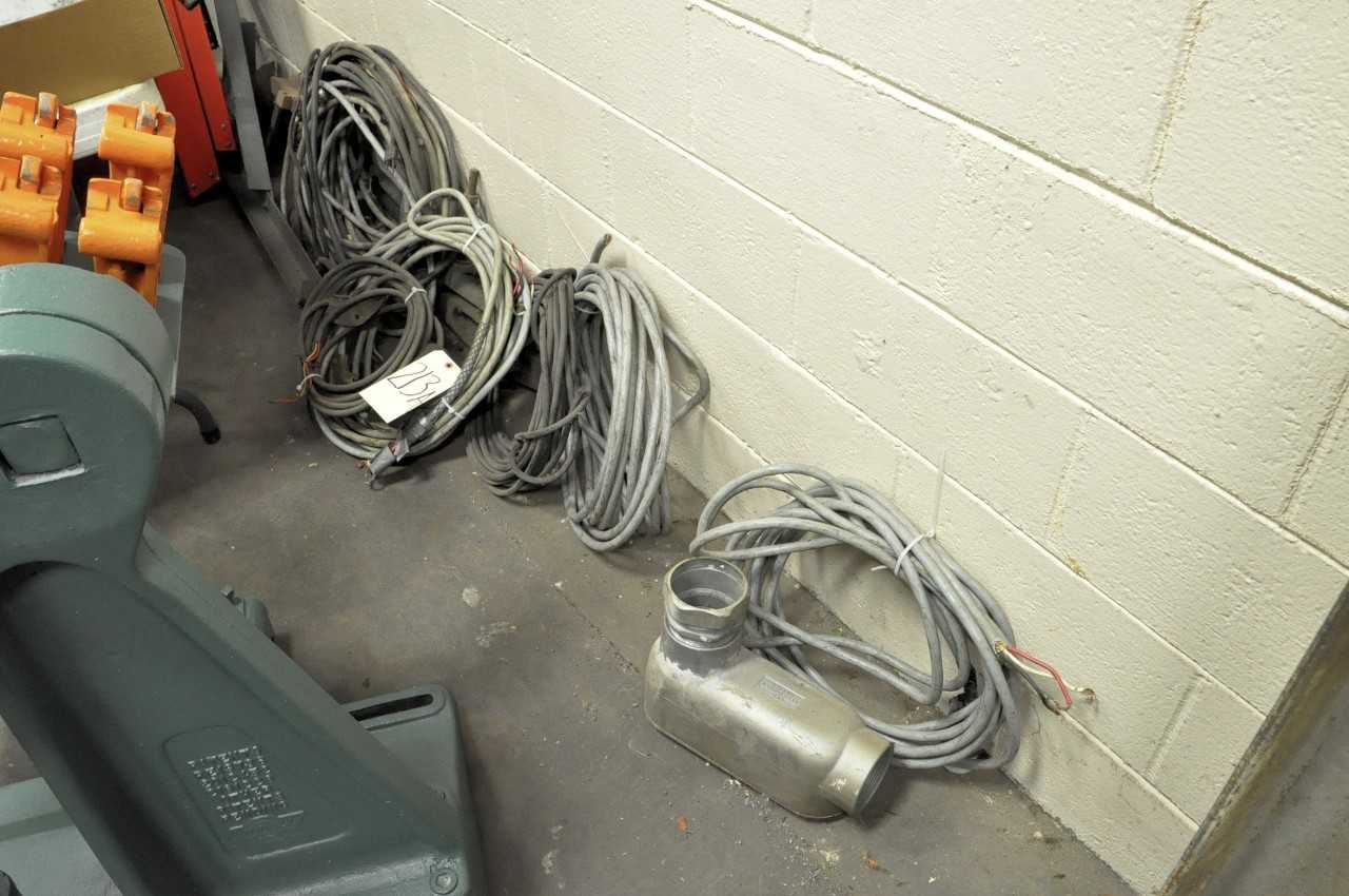 Lot-Wire Drops on Floor Along Wall - PLANT & FACILITY