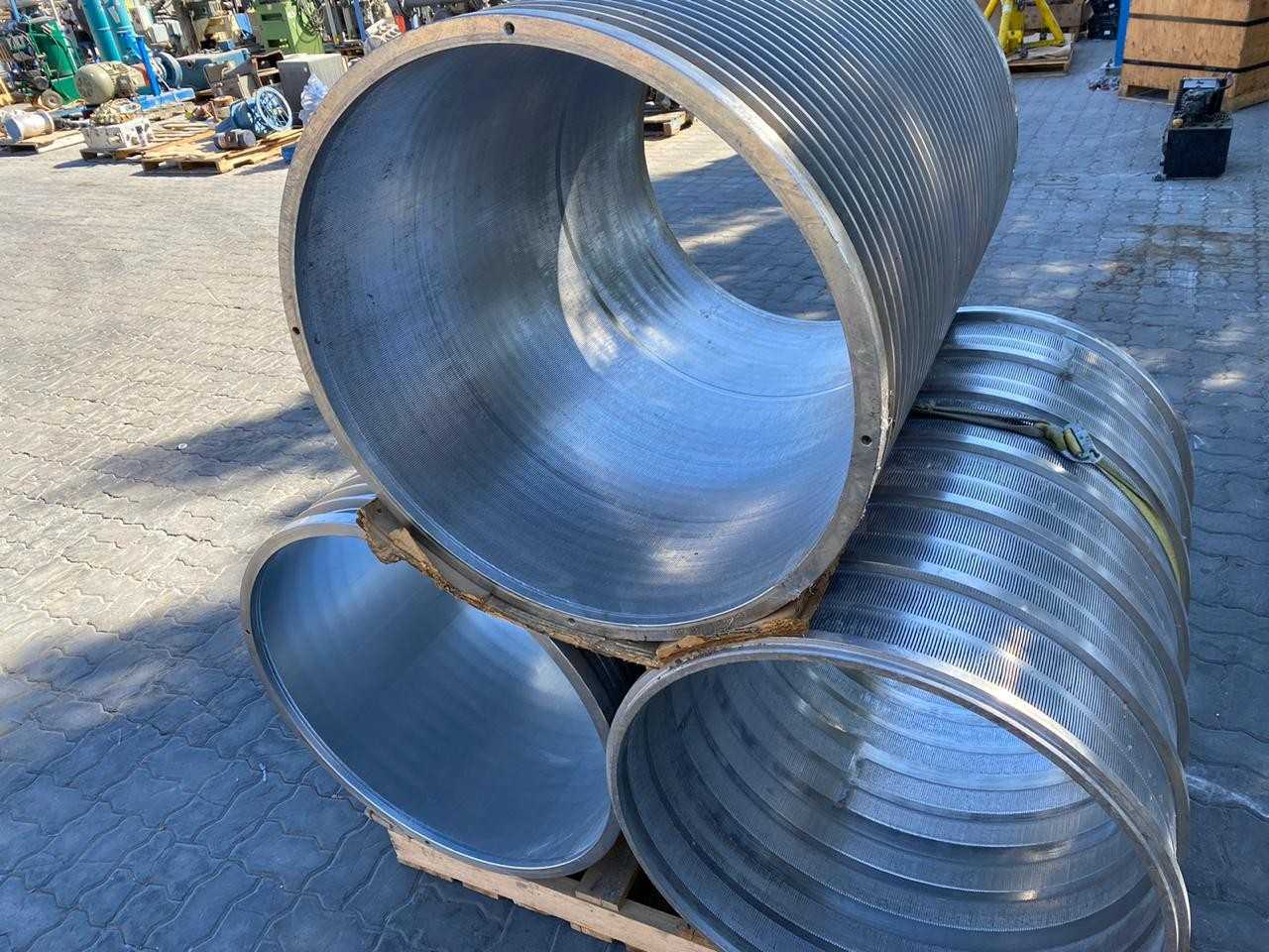 LOT OF 3 STAINLESS STRAINERS - PROCESS EQUIPMENT