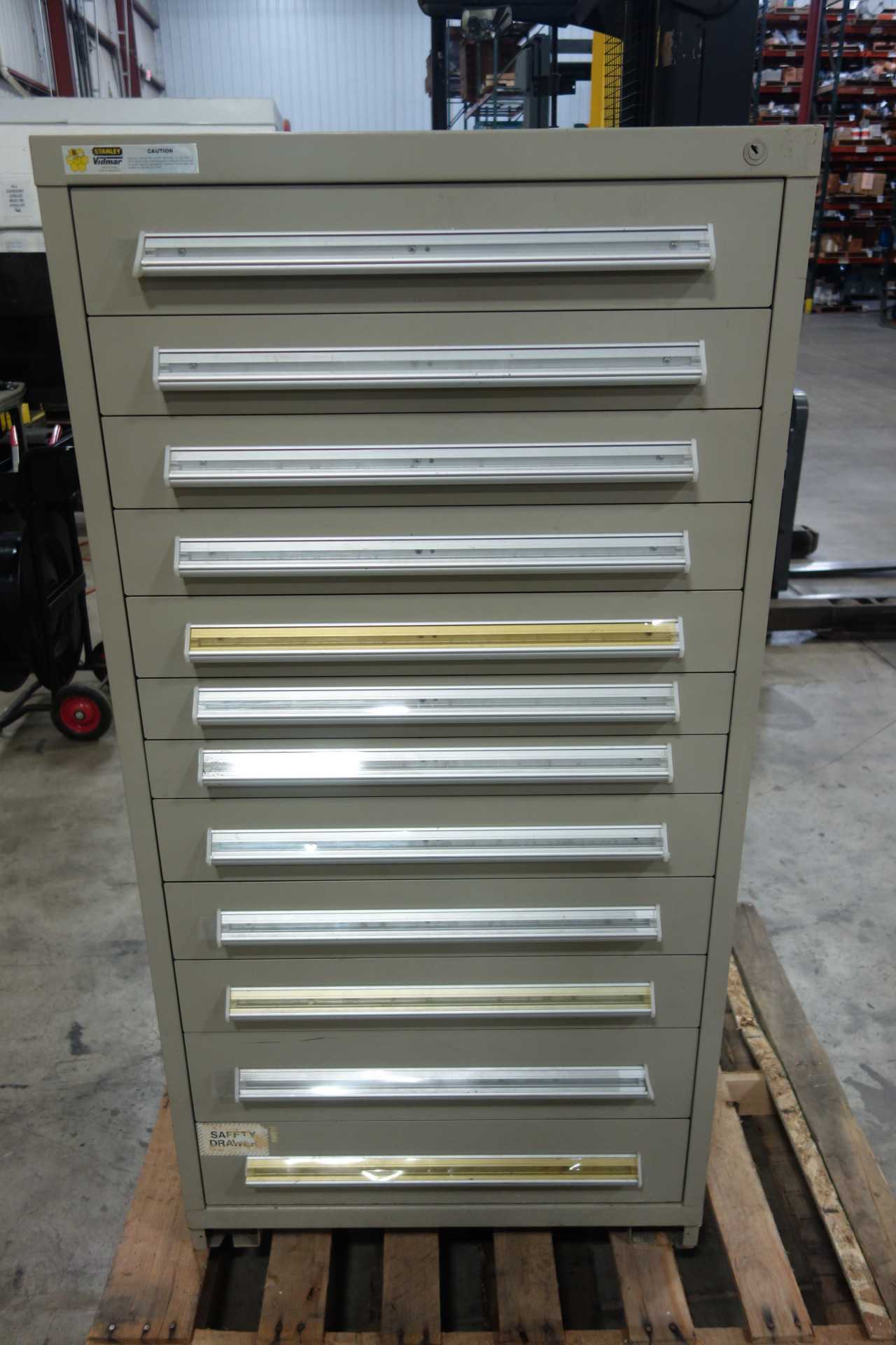STANLEY VIDMAR 12 DRAWER TOOL CABINET - TOOL STORAGE
