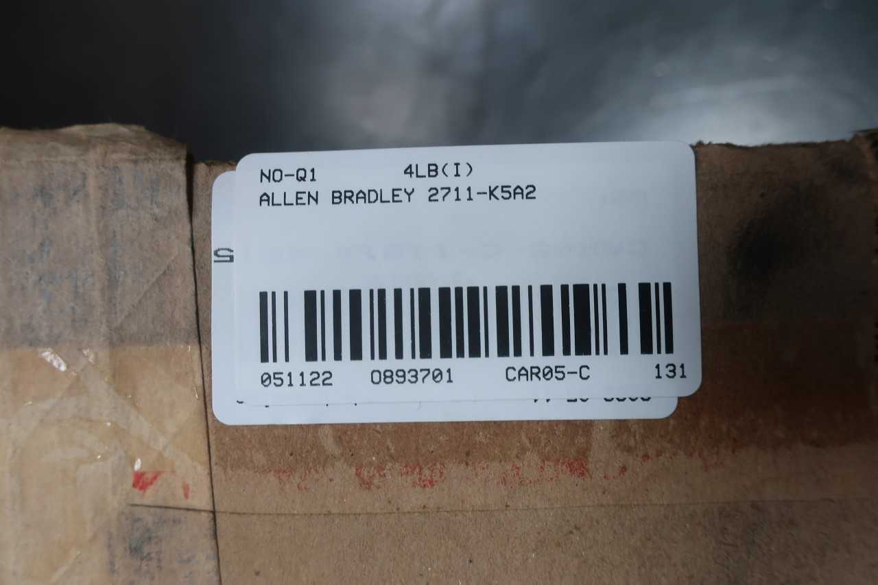 ALLEN BRADLEY 2711-K5A2 PANELVIEW 550 OPERATOR INTERFACE - AUTOMATION & CONTROLS