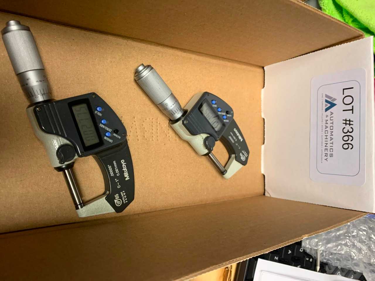 Mitutoyo Digital Micrometers - ELECTRIC POWER TOOLS